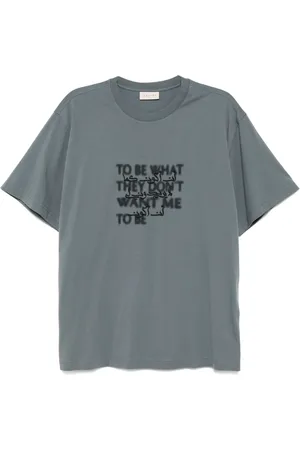 QASIMI Blurred calligraphy T-shirt