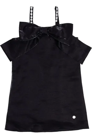 BCBG KIDS Floral-appliqu?? dress