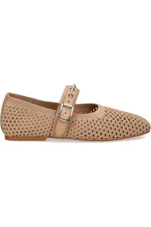 Ash Interwoven ballerinas