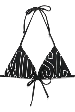 Moschino Logo-print bikini top