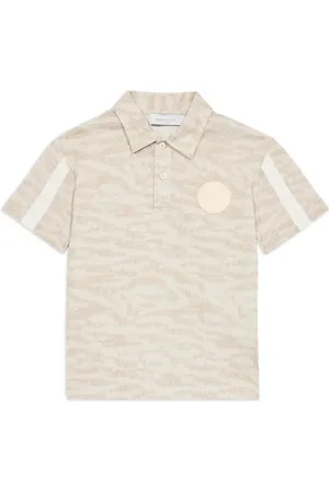 Roberto Cavalli Patterned jacquard polo shirt