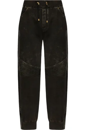 Balmain Cotton straight-leg trousers