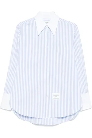 Thom Browne Striped poplin shirt