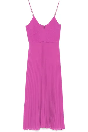 Patrizia Pepe Logo-charms midi dress