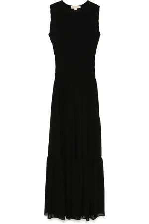 Michael Kors Gathered georgette maxi dress
