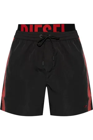 Diesel Logo-patch swim shorts
