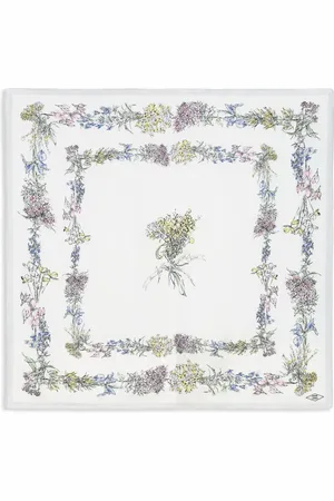 ADAM LIPPES Floral-print scarf