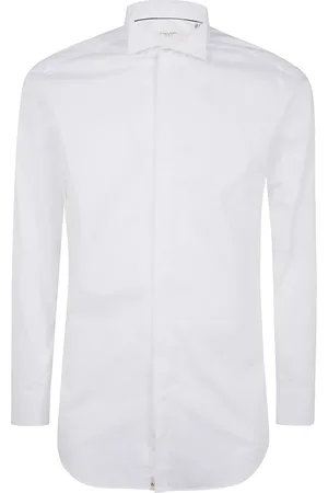 Tintoria Mattei Spread-collar shirt