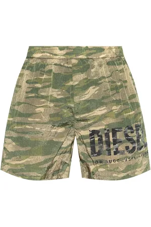 Diesel Logo-print swim shorts
