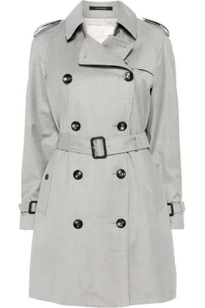 MONTECORE Virgin wool trench coat