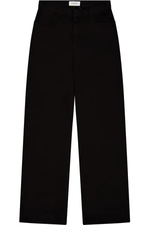 LANEUS Logo-patch trousers
