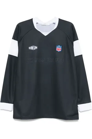 Ih Nom Uh Nit Sport-patch long-sleeve T-shir