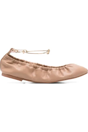 Twin-Set Ankle-strap ballerina shoes