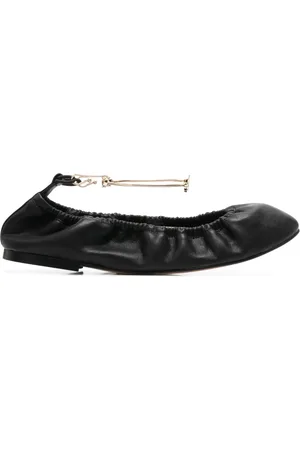 Twin-Set Ankle-strap ballerina shoes