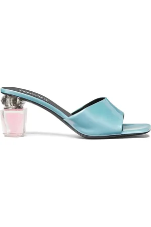 VERSACE 70mm Bright Crystal sandals