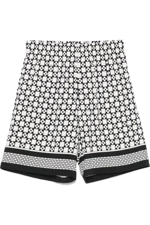 Sandro Square Cross bermuda shorts