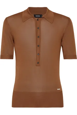 Dsquared2 Logo-plaque polo shirt