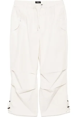 FIVE CM Drawstring wide-leg trousers