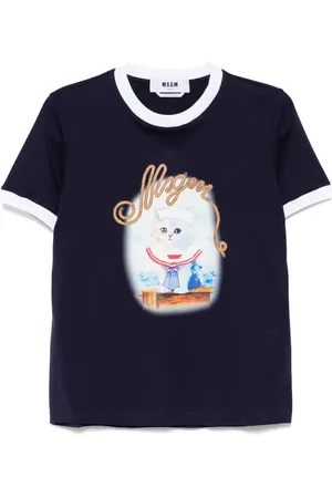 Msgm Graphic-print T-shirt