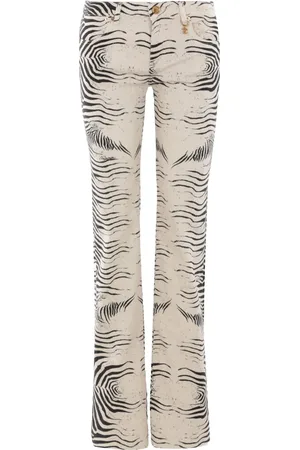 Roberto Cavalli Tigress-print trousers