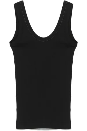 Brunello Cucinelli Ribbed tank top
