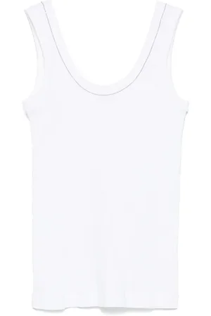 Brunello Cucinelli Ribbed tank top