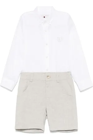 Lapin House Linen shorts set