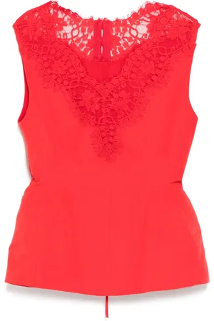 pushBUTTON Hourglass sleeveless top