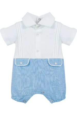 Lapin House Suspenders-detailing romper