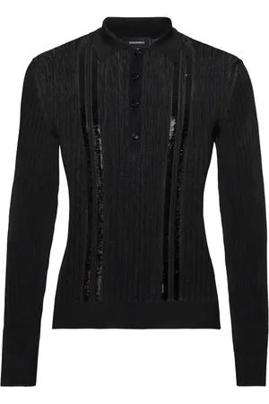 Dsquared2 Sequin-embellished polo shirt