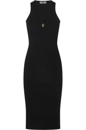 Elisabetta Franchi Cut-out midi dress