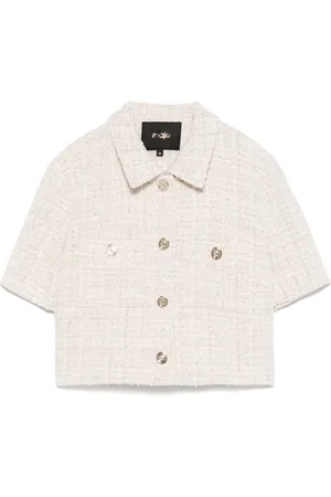 Maje Lurex tweed jacket