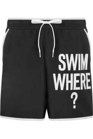 Moschino Logo-print swim shorts