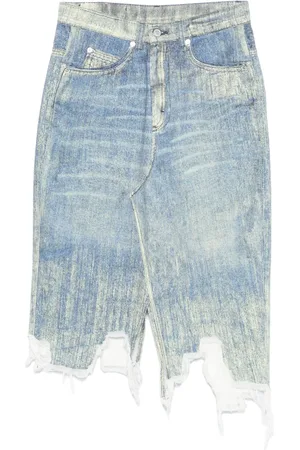 Camper Denim midi skirt