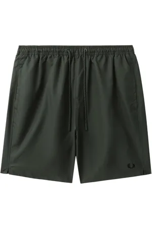 Fred Perry Logo-embroidered shorts