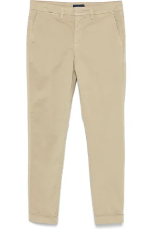 FAY Slim-cut gabardine trousers