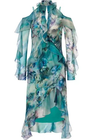 Alberta Ferretti Floral-print dress
