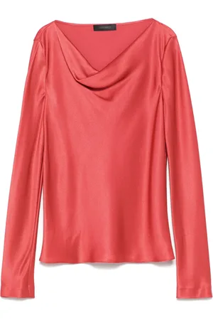 Alberta Ferretti Satin blouse