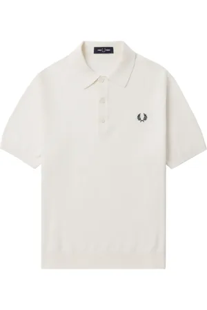 Fred Perry Cotton knitted polo shirt