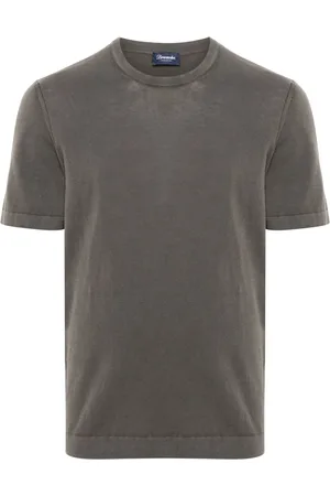 DRUMOHR Fine-knit cotton T-shirt