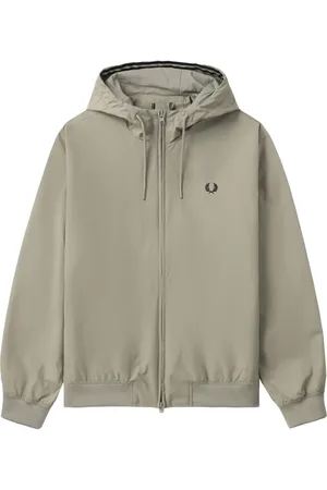 Fred Perry Logo-embroidered jacket