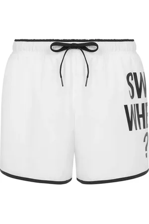 Moschino Logo-print swim shorts