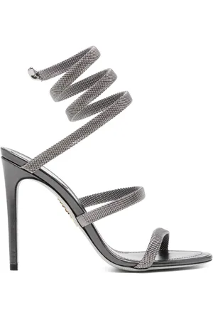 RENE CAOVILLA Round toe sandals