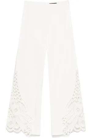 Maje Embroidered trousers