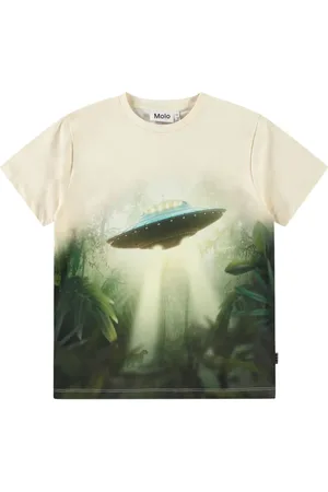 Molo Graphic-print organic cotton T-shirt