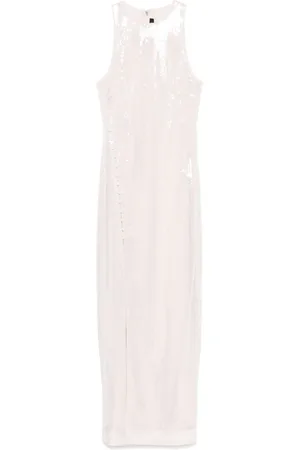 ROTATE Sequinned maxi dress