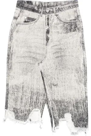 Camper Denim midi skirt