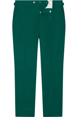 Fursac Gabardine-weave trousers