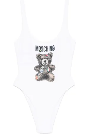 Moschino Teddy Bear-print swimsuit