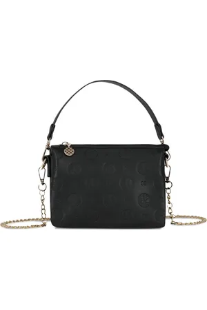Abel & Lula Logo-embossed shoulder bag
